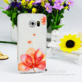 Inside Glitter Diamond clear TPU soft case For Samsung galaxy S6